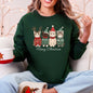 Meowy Christmas, Cats, Cute, Santa, Pets Sweatshirt