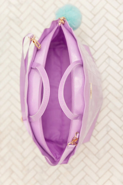 Mermaid Shell Overnight Bag