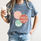 Merry And Bright, Pastel, Christmas Ornaments, Comfort Colors, Tshirt