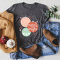 Merry And Bright, Pastel, Christmas Ornaments Super Soft Tees