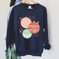 Merry And Bright, Pastel, Christmas Sweatshirt