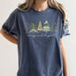Merry And Bright, Watercolor Trees, Christmas, Comfort Colors, Tshirt