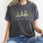 Merry And Bright, Watercolor Trees, Christmas, Comfort Colors, Tshirt