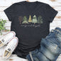 Merry And Bright, Watercolor Trees, Christmas Super Soft Tees