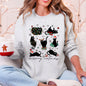 Merry Catmas, Christmas, Cat Lover, Santa, Pets Sweatshirt