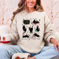 Merry Catmas, Christmas, Cat Lover, Santa, Pets Sweatshirt