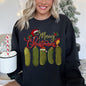 Merry Christmas Pickles, Classic, Retro, Vintage Sweatshirt