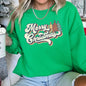 Merry Christmas, Retro Trees Sweatshirt