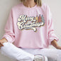 Merry Christmas, Retro Trees Sweatshirt