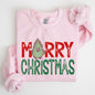 Merry Christmas Tree, Funny, Cute, Vintage, Retro, Winter, Santa, Xmas Sweatshirt