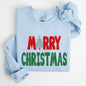 Merry Christmas Tree, Vintage, Retro, Winter, Santa, Xmas Sweatshirt