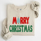 Merry Christmas Tree, Vintage, Retro, Winter, Santa, Xmas Sweatshirt