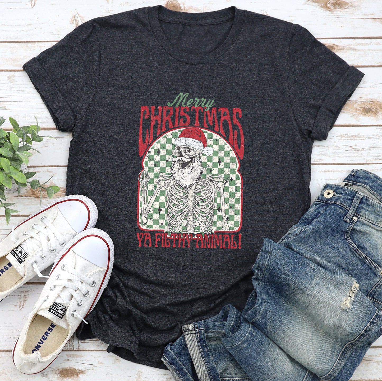 Merry Christmas Ya Filthy Animal, Home Alone, Santa, Retro Super Soft Tees