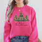 Merry Christmas, Christmas Trees Ribbons, Bows Sweatshirt