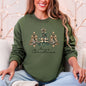 Merry Christmas, Christmas Trees Ribbons, Bows Sweatshirt