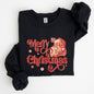 Merry Christmas, Classic Retro Santa, Winter, Xmas Sweatshirt