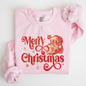 Merry Christmas, Classic Retro Santa, Winter, Xmas Sweatshirt