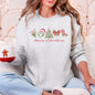 Merry Christmas, Santa, Retro, Vintage Sweatshirt