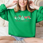 Merry Christmas, Santa, Retro, Vintage Sweatshirt