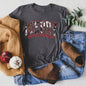 Merry Country Christmas, Collegiate Style, Retro, Fur, Leopard Print Super Soft Tees