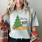Merry Nope, Funny Cat, Christmas, Comfort Colors Tshirt