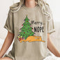 Merry Nope, Funny Cat, Christmas, Comfort Colors Tshirt