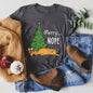Merry Nope, Funny Cat, Christmas, Super Soft Tees