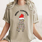 Merry Thingsmas, Christmas, Wednesday, Spooky, Zombie, Comfort Colors Tshirt