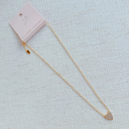 Mini Heart Big Love Necklace