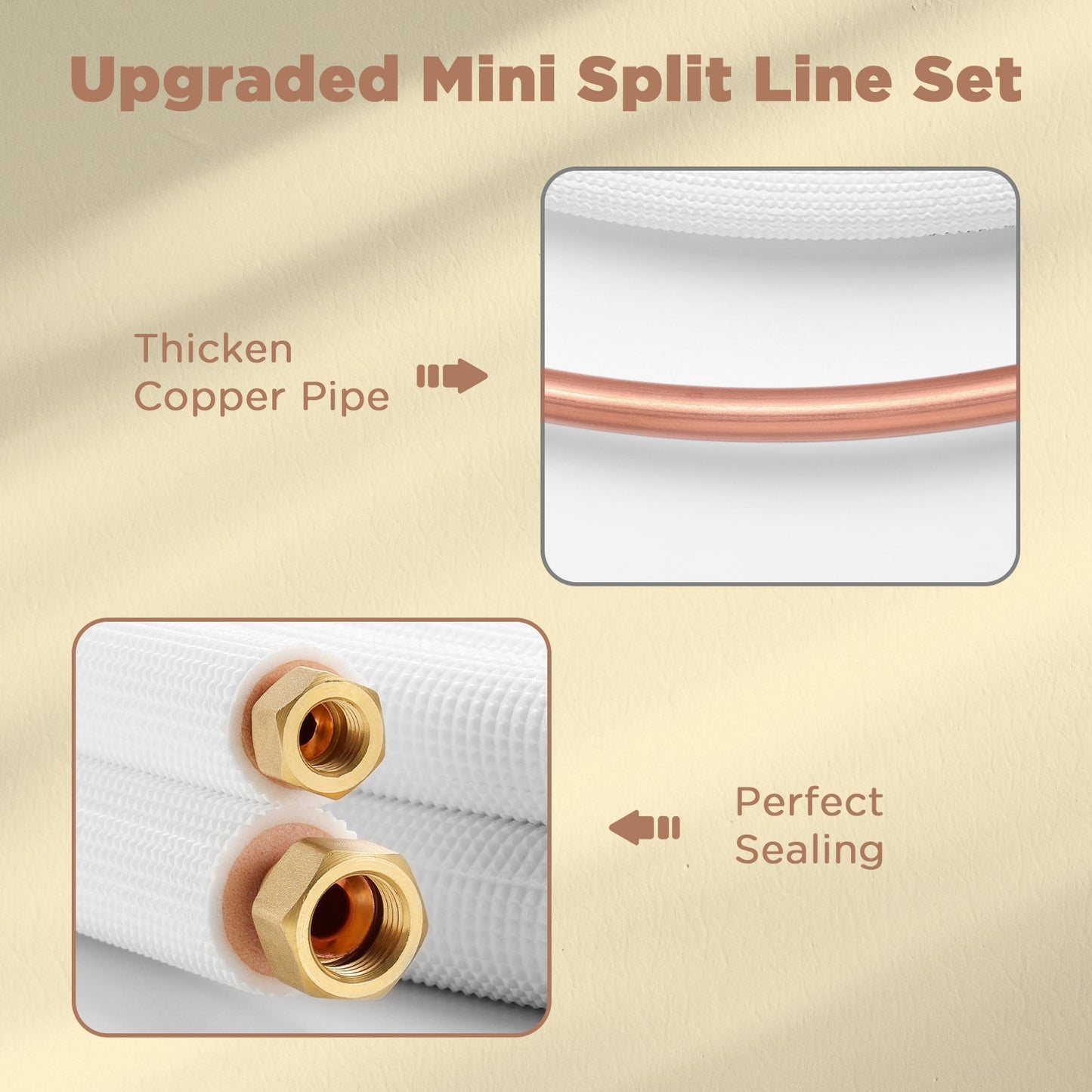Mini Split Line Set, 25ft