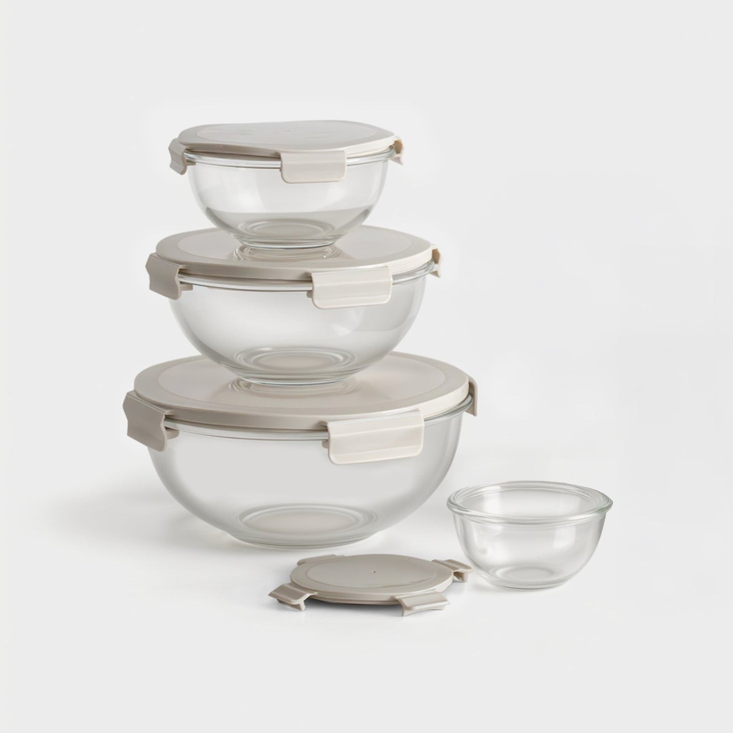 Mix & Store Glass Bowl Set