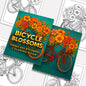 Bicycle Blossoms Coloring Pages – 48 Beautiful Bike & Floral Sheets – For Adults