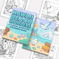 Hawaii Beach Wonders Coloring Pages – 48 Seaside Treasures and Fun Castles for Kids