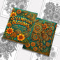 Steampunk Blooms Coloring Pages – 48 Pages – Floral Gears, Mechanical Flowers, Intricate Design – For Adults