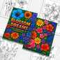 Blossom Dreams Coloring Pages – 48 Pages – Floral Wonderland Art, Beautiful Flowers, Nature Designs – For Adults