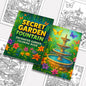 Secret Garden Fountain Coloring Pages – 48 Pages – Beautiful Garden, Fountains, and Floral Designs – For Adults