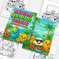 Kawaii Hawaii Treats Coloring Pages – 48 Cute Tropical Snack Illustrations for Kids