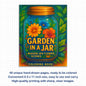 Garden in a Jar Coloring Pages – 48 Pages – Flower Jars, Nature Terrarium Scenes – For Adults