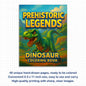 Prehistoric Legends – Dinosaur Coloring Pages – 48 Pages – Fierce Jurassic Creatures – For Kids