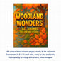 Woodland Wonders Coloring Pages – 48 Pages – Fun Autumn Designs – For Kids