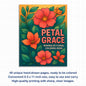 Petal Grace Coloring Pages – 48 Pages – Minimalist Flowers, Clean Line Art – For Adults