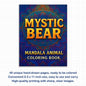 Mystic Bear Coloring Pages – 48 Mandala Animal Designs for Adults