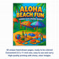 Aloha Beach Fun Coloring Page – 48 Pages – For Kids