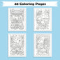 Everyday Hawaii – Hawaii Coloring Pages – 48 Pages – Island Life, Daily Moments, Local Fun – For Kids