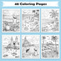 Aloha Adventures in Hawaii Coloring Pages – 48 Summer Fun Designs for Kids