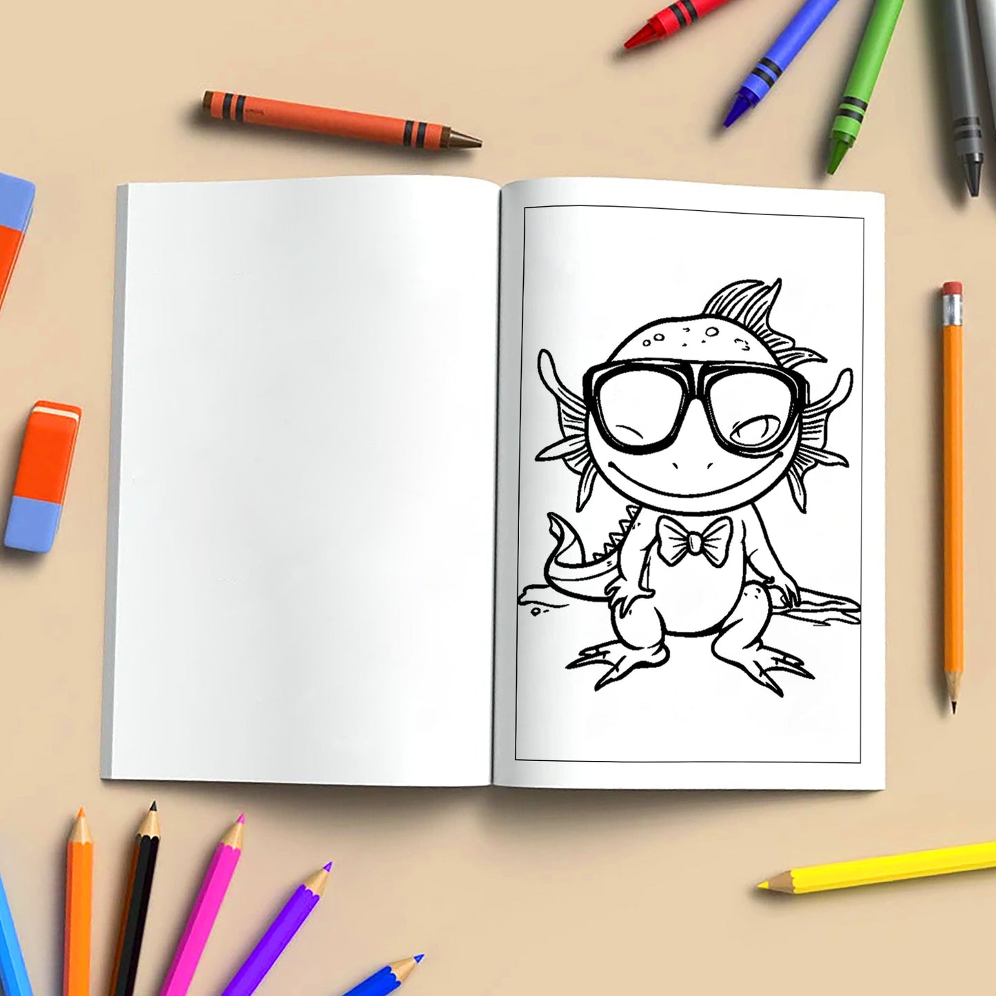 Hawaiian Reef Friends Coloring Pages – 48 Underwater Animal Designs for Kids