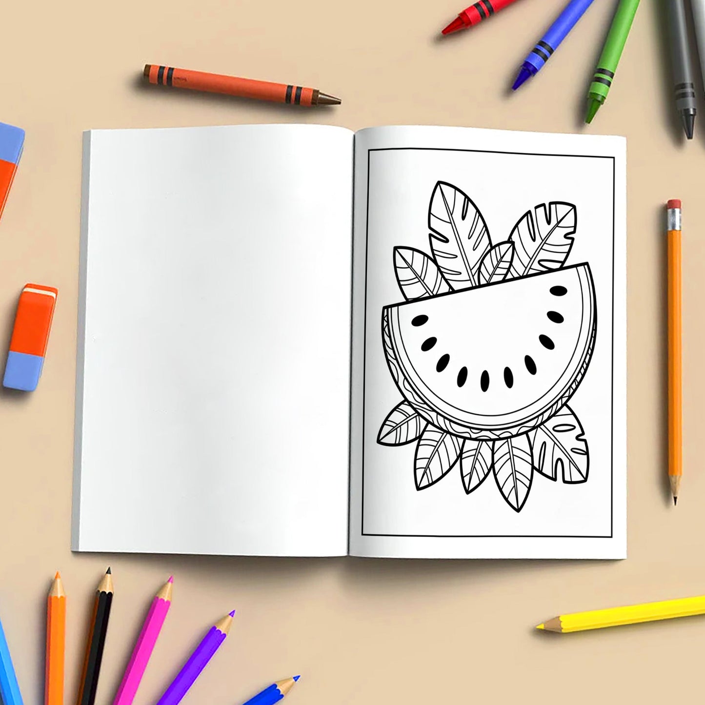 Aloha Vibes Hawaii Coloring Pages – 48 Fun Tropical Scenes for Kids
