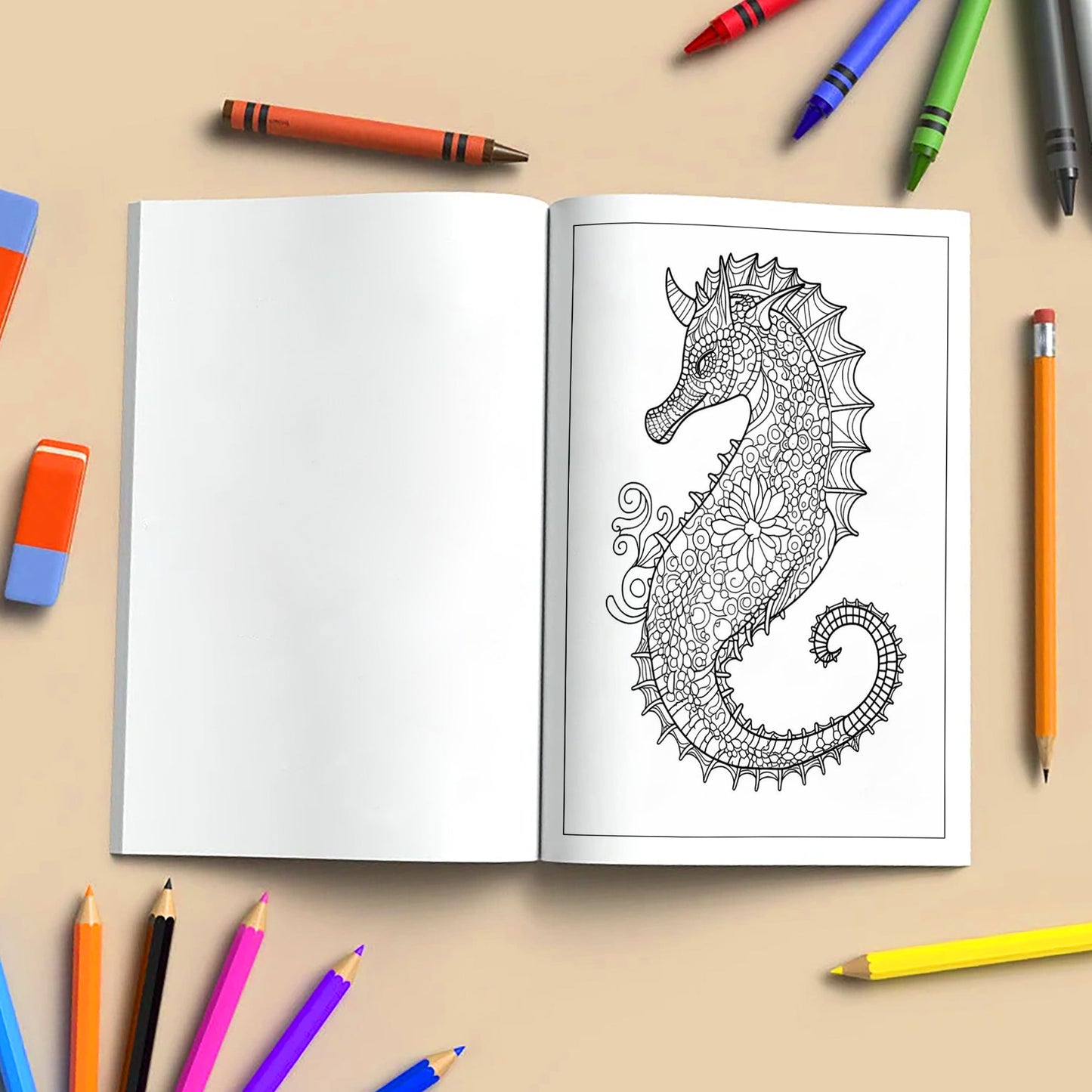 Endless Summer Mandalas Coloring Pages – 48 Relaxing Tropical Designs for Adults