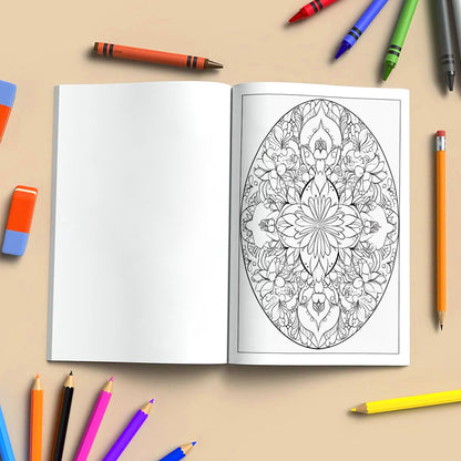 Easter Egg Mandala Coloring Pages – 48 Spring Designs for Adults