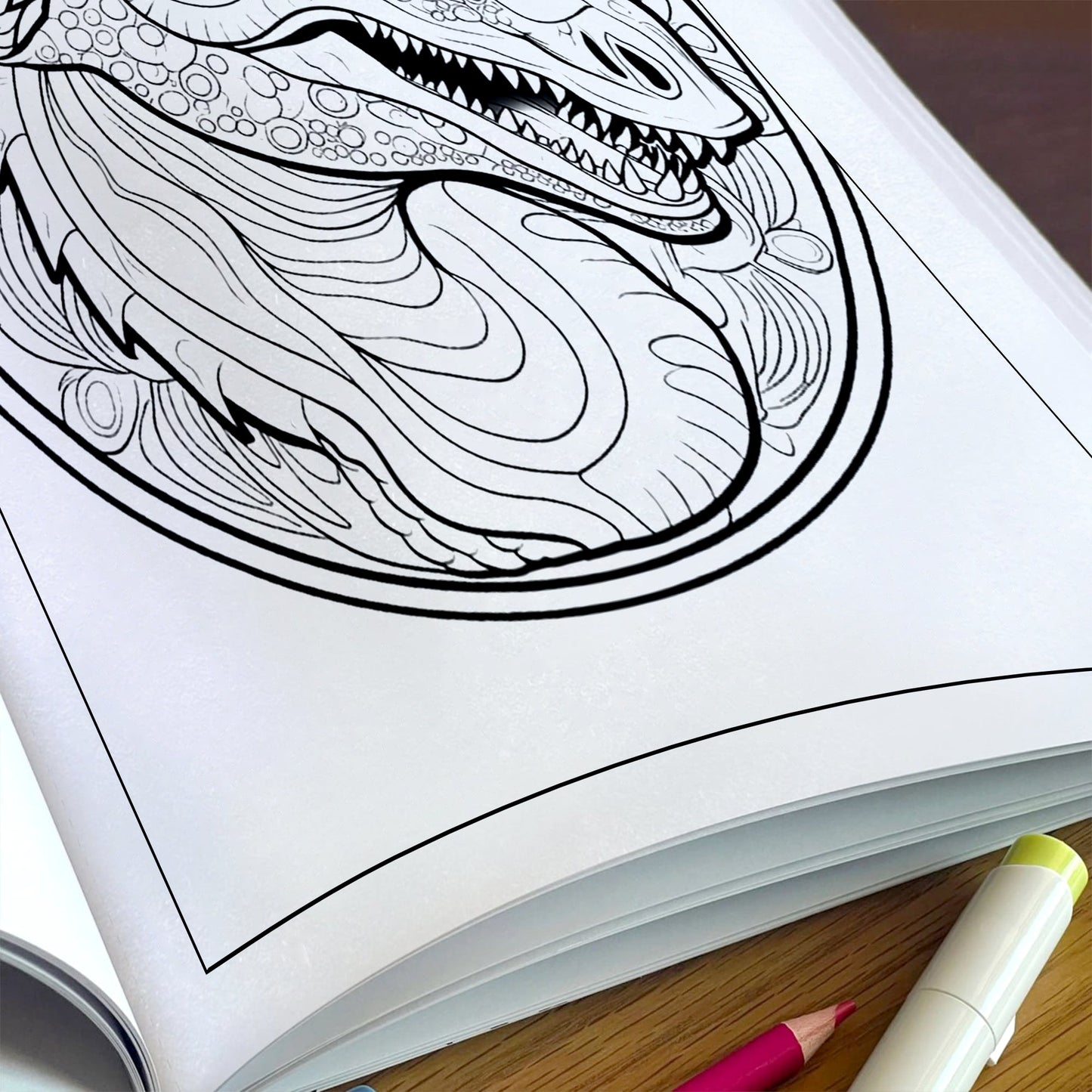 Prehistoric Mandalas Coloring Pages – 48 Intricate Dinosaur Designs for Adults